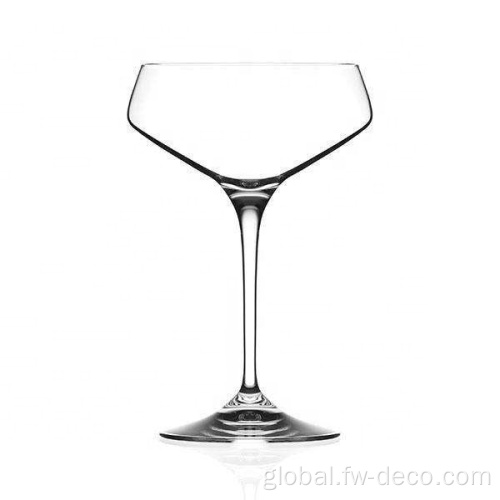 China unique Z-Stem Martini glass cocktail glasses set Supplier